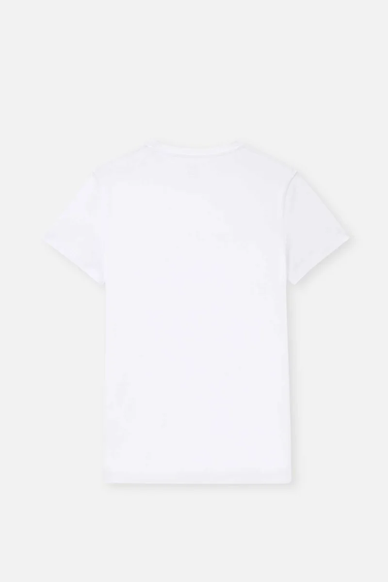dagi White D5120 Compact O Neck T-Shirt 2-pack