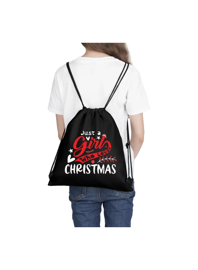 PRINTSHOP4ME Pack Of 3 Drawstring Bags With Christmas Design For Girls-Durable Sports Backpack For Kids,Great For School And Everyday Use,Lightweight With Print For Everyday Use - Image 5