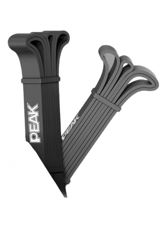 Peak Yoga Resistance Band, Pull-Up Band For Men And Women, Strength Training Loop, Elastic Band, Yellow - Image 2