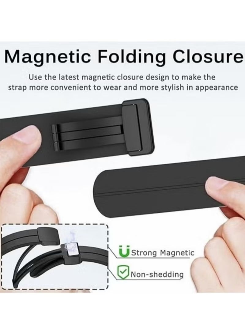 3 Pack Soft Silicone Strap for Apple Watch Series 10, Compatible with Apple Watch Ultra 2/Ultra, Series10/9/8/SE 2nd Gen/7/SE/6/5/4/3/2/1, Compatible with 49/46/45/44/42mm Band - Image 3