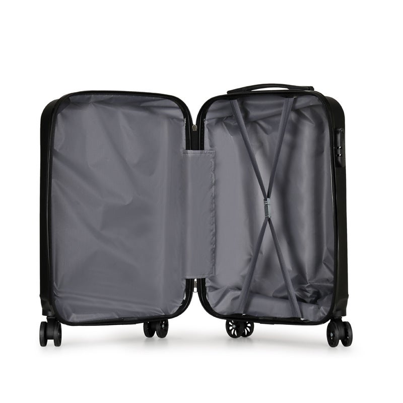 18-inch Spinner Suitcase with Combination Lock and Zipper - Image 5