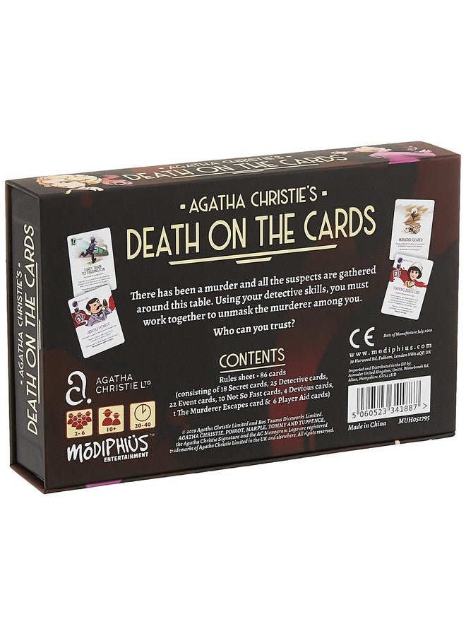 Modiphius Entertainment Agatha Christie: Death On The Cards, Muh001 - Image 3