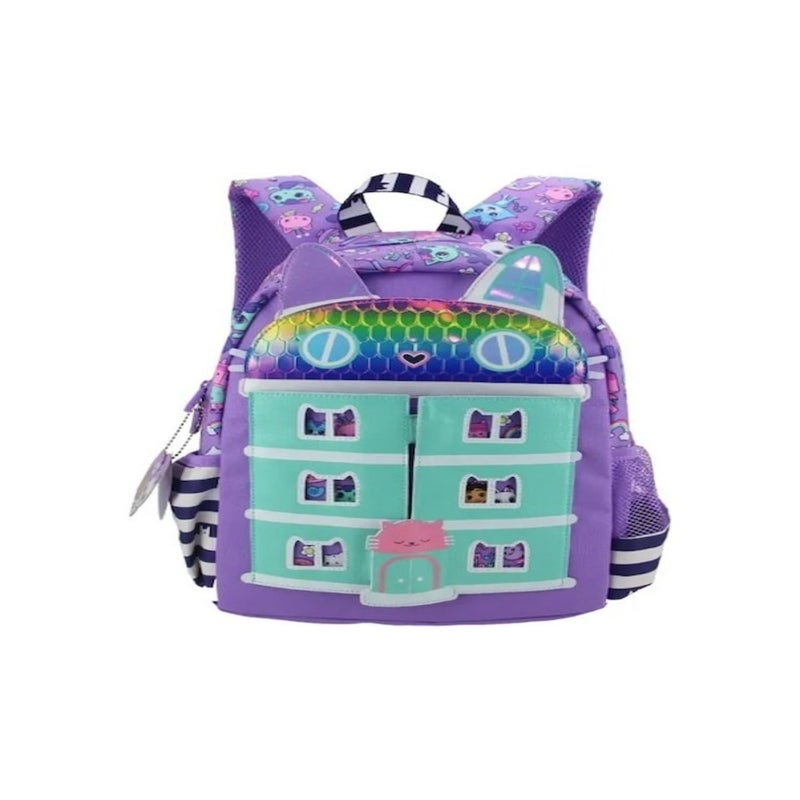 Backpack Cartoon Large Backpack Decompression Children School Bag Color