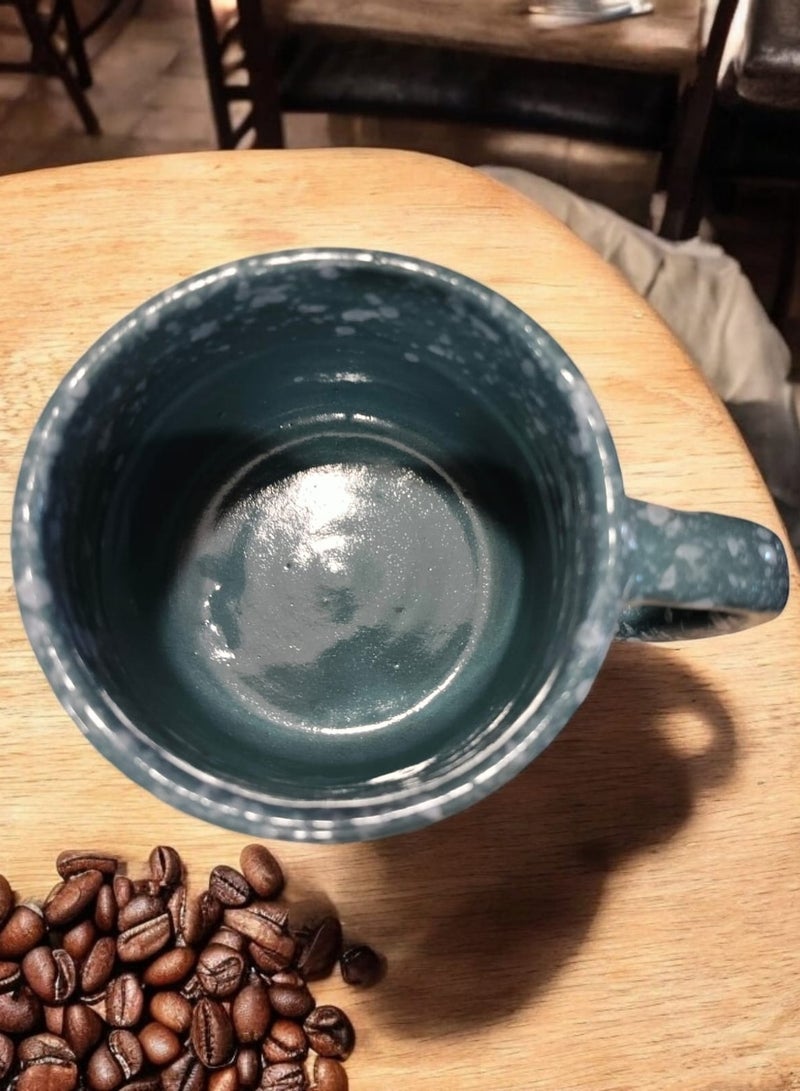 color zone pottery Mug with capacity of 300 ml, safe to use in the microwave  - Image 3