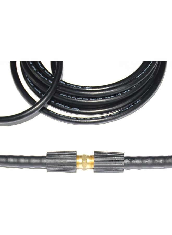 XZT 50Ft 1/4-Inch High Pressure Washer Hose With Adapter, 3000Psi Extension Hose  - Image 4