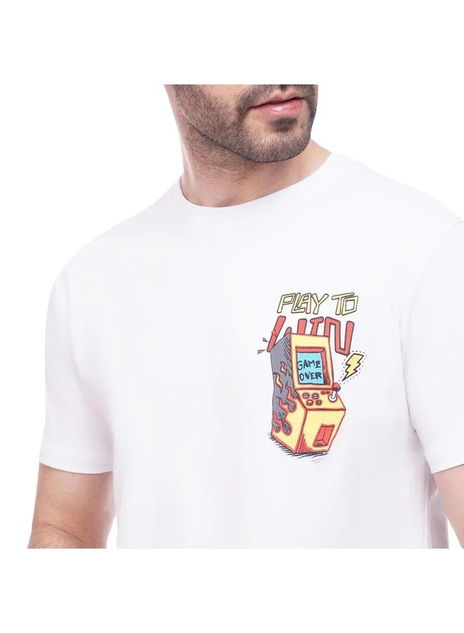 كوب تي شيرت جيرسيه مطبوع بطبعة كوب   1000837