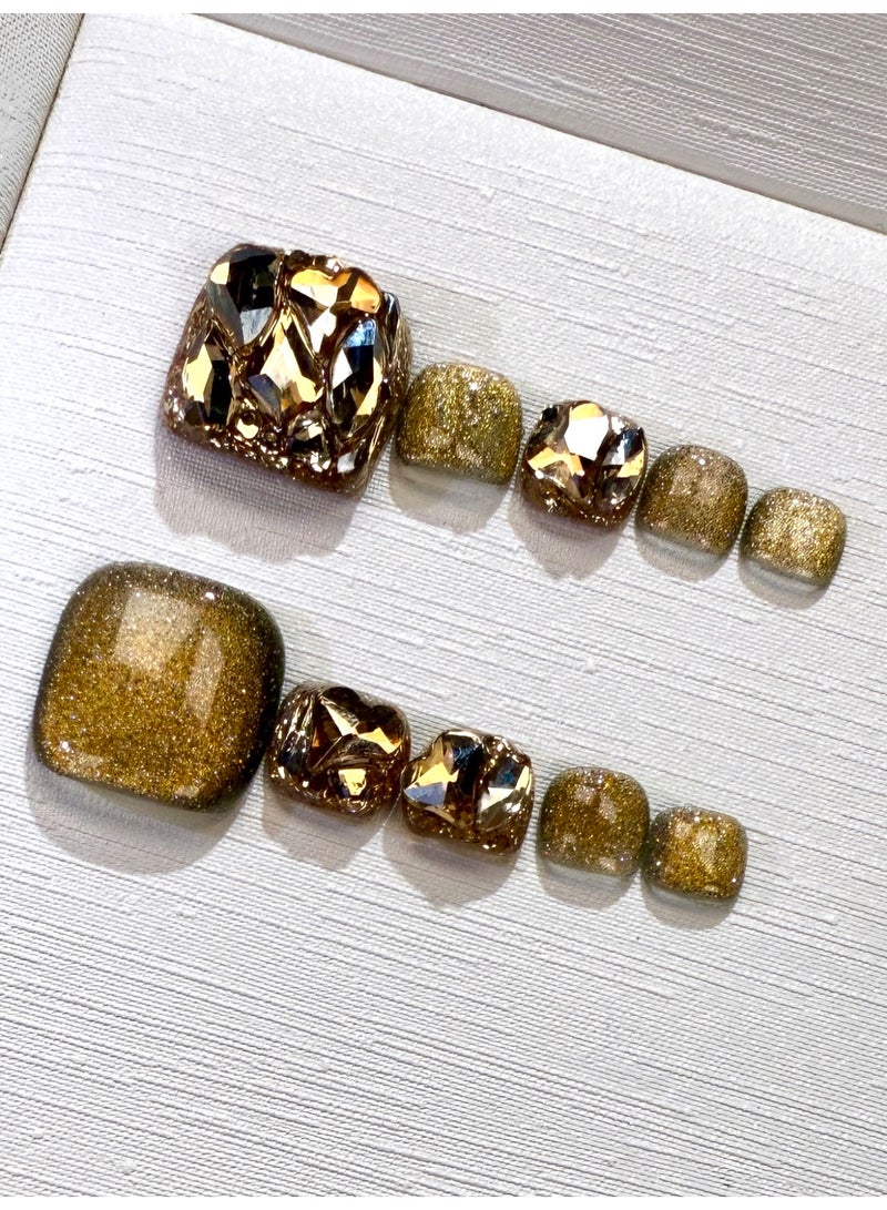 Pure handmade wear armour full diamond patch, item number xj 687 - Image 1