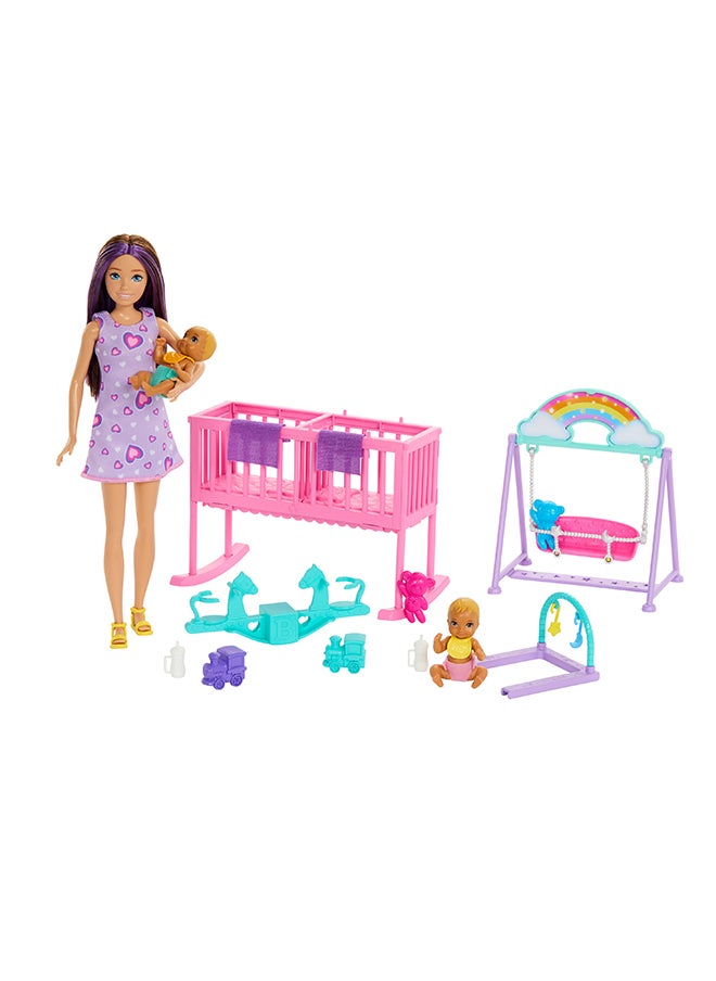 Barbie - Skipper™ Babysitters Inc.™ Nursury Twinning playset - Image 1