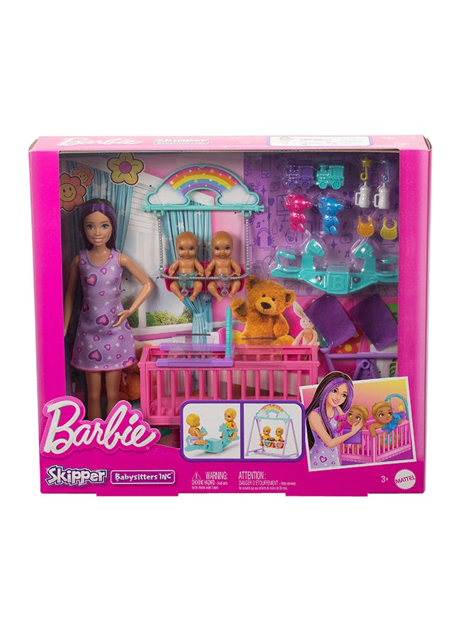 Barbie - Skipper™ Babysitters Inc.™ Nursury Twinning playset - Image 1