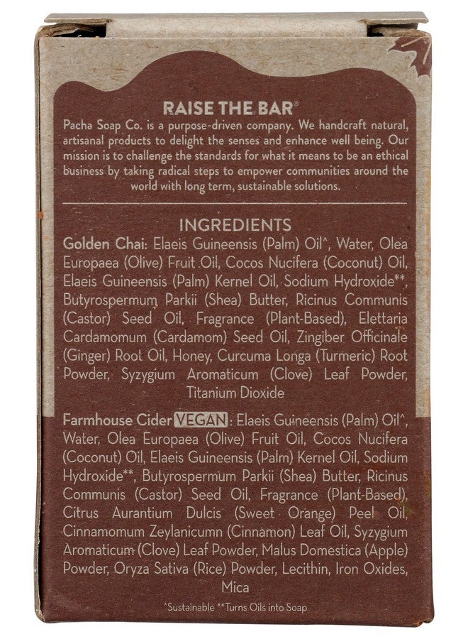 Pacha Soap Co PACHA SOAP Sweater Weather Bar Soap 2 Pack, 8 OZ - Image 2