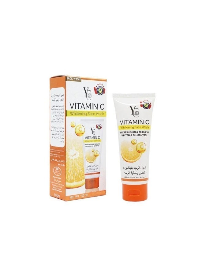 YC Vitamin C Whitening Face Wash, 100ml - Image 2