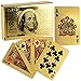 Science Purchase Generic Durable Waterproof Deck of 24K Gold Foil Playing Cards - Image 3
