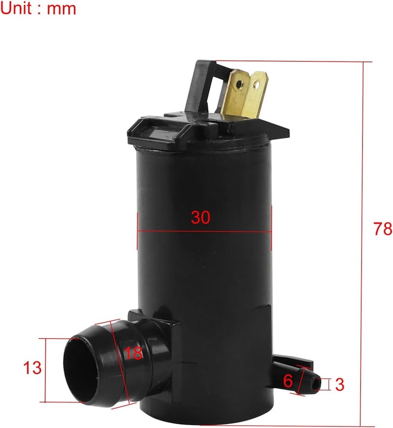 Wivplex Windshield Washer Pump for Multiple Vehicle Models - Image 2