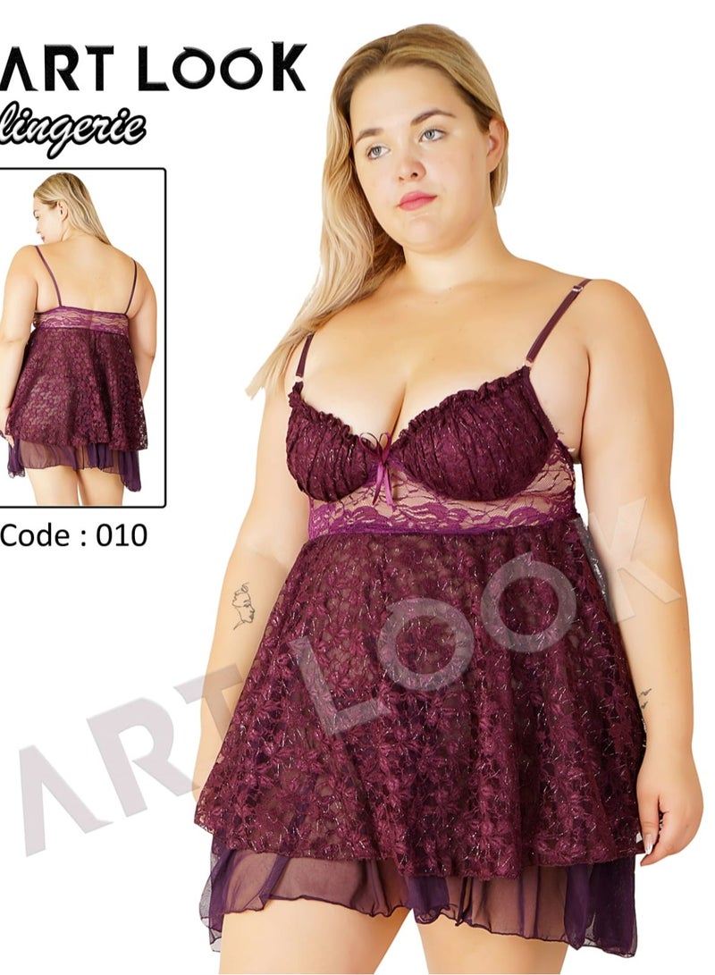 ARTLOOK Babydoll tulle - distinctive design - Image 1
