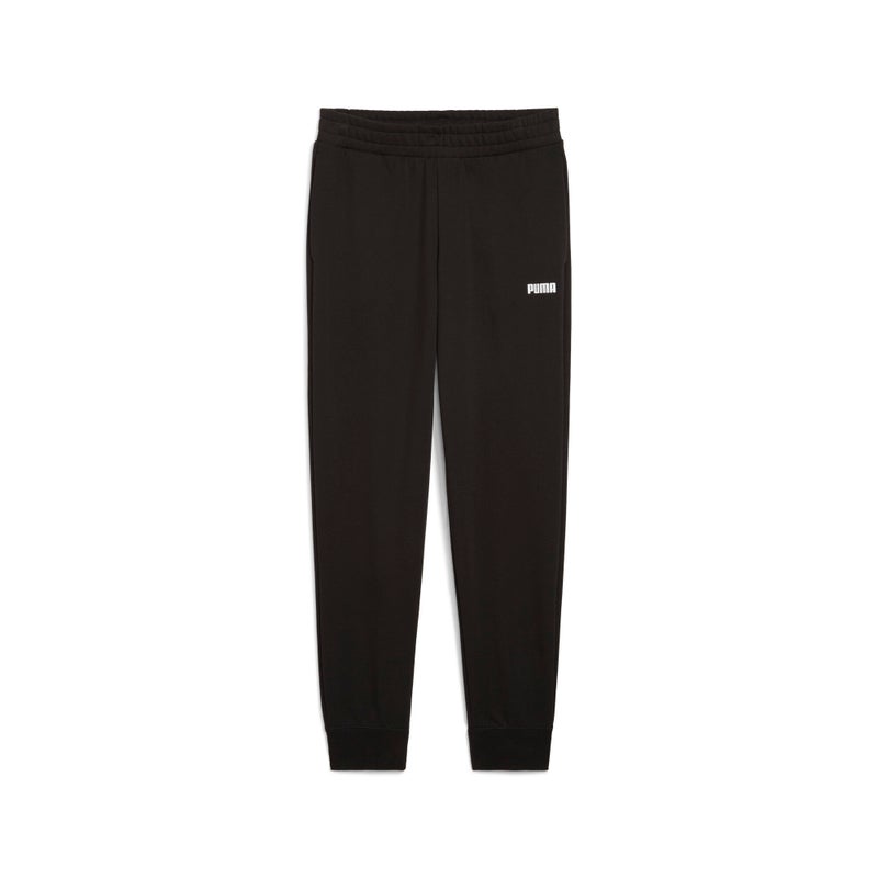 PUMA Essentials Womens Black Logo Sweatpants - Image 1