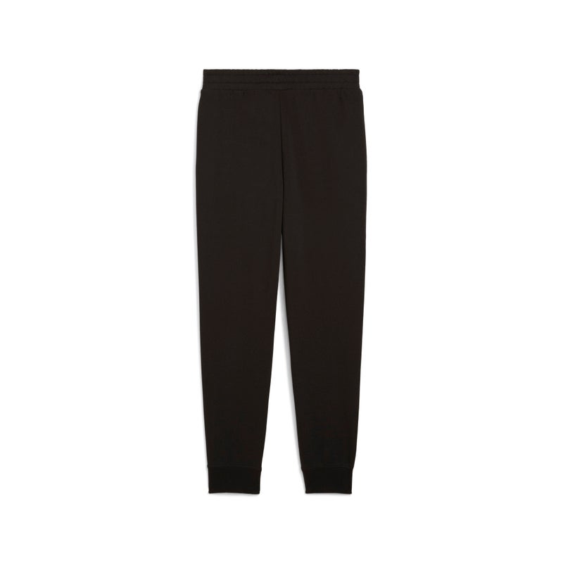 PUMA Essentials Womens Black Logo Sweatpants - Image 2
