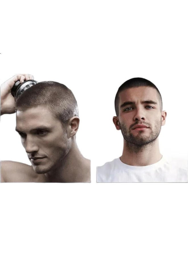 One Self-Service Hair Clipper, Adult Hair Trimmer, For Crew Cut And Round Head, Fully Waterproof Hair Cutting Tool - Image 3