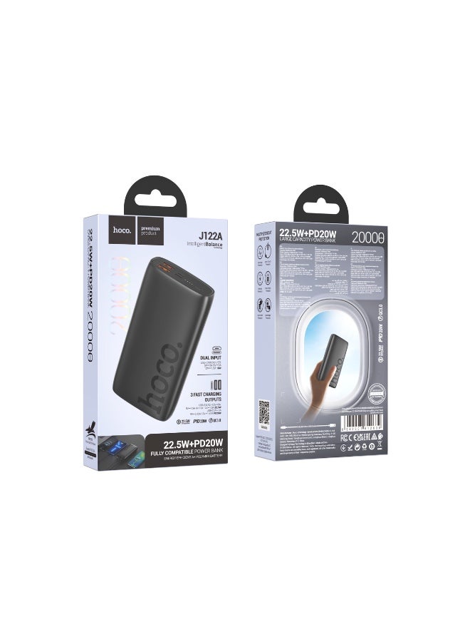 Hoco Power Bank J122 A 20000 mAh Fast Charging & Fully Compatible with all Devices - Image 2