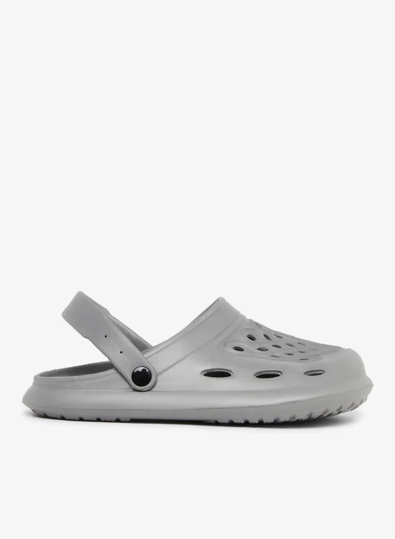 ستايلي شباشب رجالي رمادية قابلة للارتداء