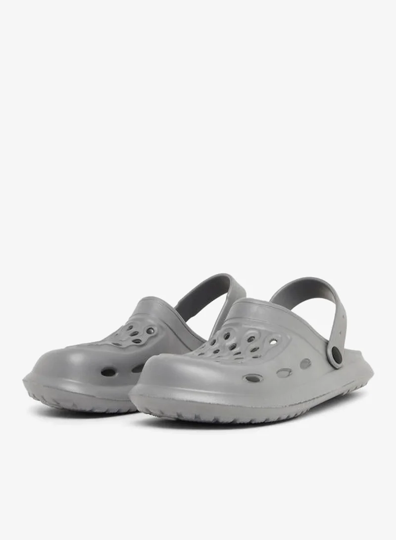 ستايلي شباشب رجالي رمادية قابلة للارتداء