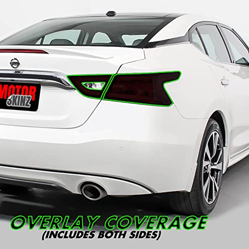 SlickMod PreCut Vinyl Smoke Tint for 2016-2018 Nissan Maxima Tail Light (2. Taillight Cutout, 20% Dark Smoke) - Image 2