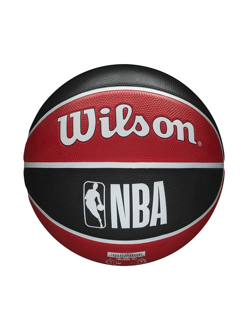 Wilson NBA Team Alliance Basketball Chicago Bulls - Size 7 for +12 years old and Adults - Red/Black