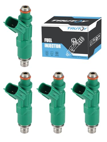 TAUTOY FJ343 Fuel Injectors 4PCS 15L Only For Scion xA xB 2004 2005 2006 For Toyota Echo 2000 2001 2002 2003 2004 2005 Prius 2001 2002 2003 2004 2005 2006 2007 2008 20092320921020 2325021020 - Image 1