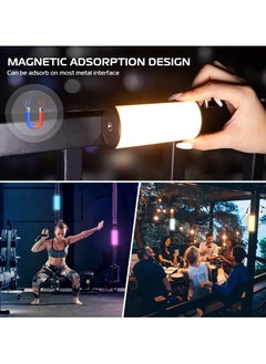 Ulanzi ULANZI Handheld Light Wand, 360° RGB LED Video Light for Photography, 2000mAh Rechargeable Mini Light Stick for Video Shooting, 2500-9000K Dimmable Camera Light w LCD, Support Magnetic Attraction  - Image 4