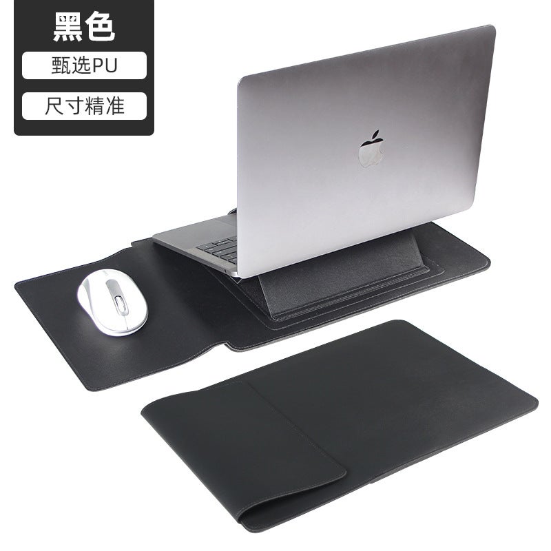 For Apple Huawei 14-inch Notebook Inner Bag Waterproof Adjustable Ultra-light Stand Computer Bag Protective Case Black [liner bag]]