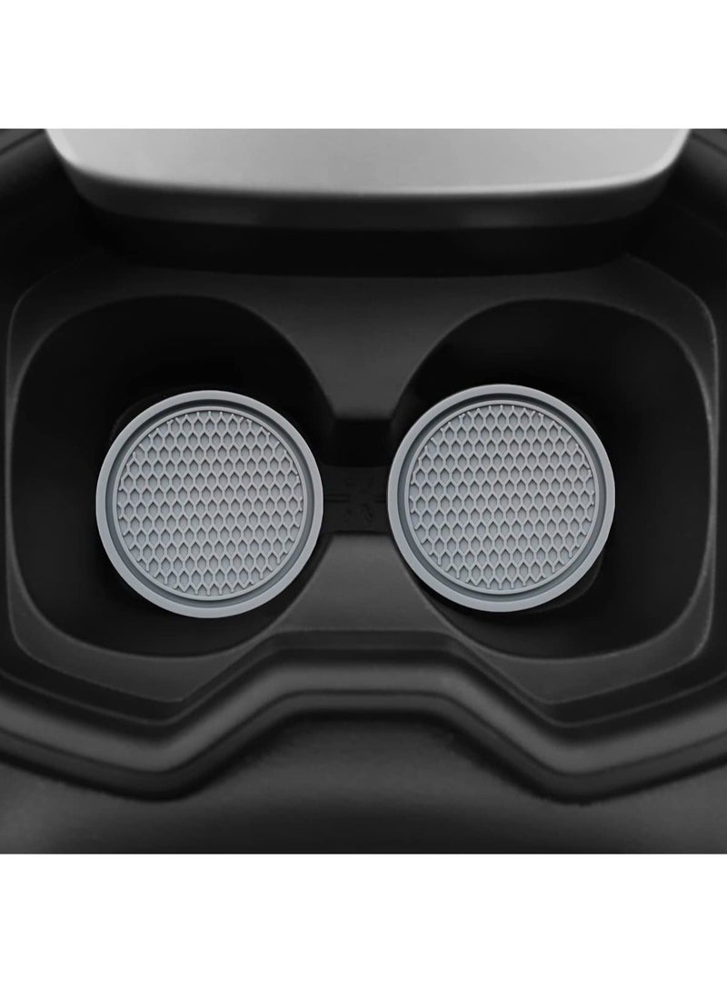 Captaintech 6PCS Car Cup Coaster Accessories 2.75 inch Anti Slip Insert Suitable for Most Interior Accessory - Image 2