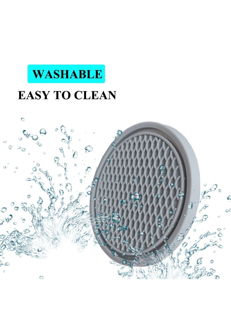 Captaintech 6PCS Car Cup Coaster Accessories 2.75 inch Anti Slip Insert Suitable for Most Interior Accessory - Image 5