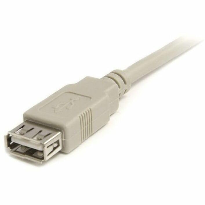 ستار تك .com كابل تمديد USB 2.0 من A إلى A - كابل تمديد USB - USB (ذكر) إلى USB (أنثى) - 10 أقدام - مصبوب - بيج (USBEXTAA10) - Image 3