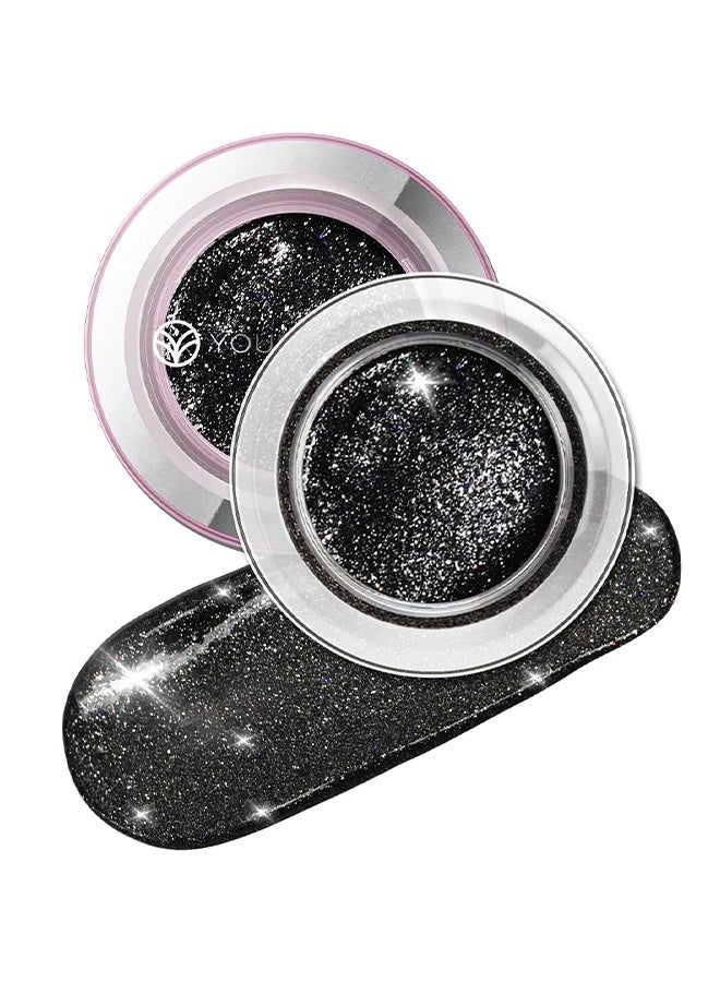 يونج فيجن ظلال العيون السائلة اللامعة، ظلال عيون كريمية مقاومة للون طوال 24 ساعة - ظلال عيون كريمية مطفية ولامعة عالية الصبغة للنساء، برايمر مكياج العيون طويل الأمد بدرجات لونية قابلة للدمج (05) - Image 1