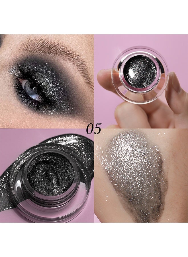 يونج فيجن ظلال العيون السائلة اللامعة، ظلال عيون كريمية مقاومة للون طوال 24 ساعة - ظلال عيون كريمية مطفية ولامعة عالية الصبغة للنساء، برايمر مكياج العيون طويل الأمد بدرجات لونية قابلة للدمج (05) - Image 2