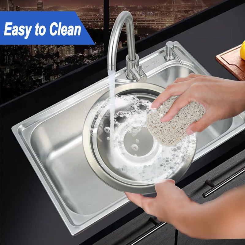 Bestong Chrome Range Drip Pans compatible with GE, Hotpoint and Kenmore Electric Stove - Replacement for WB31T10010, WB31T10011 (4 Pack, 2pcs 6" and 2pcs 8") - Image 4