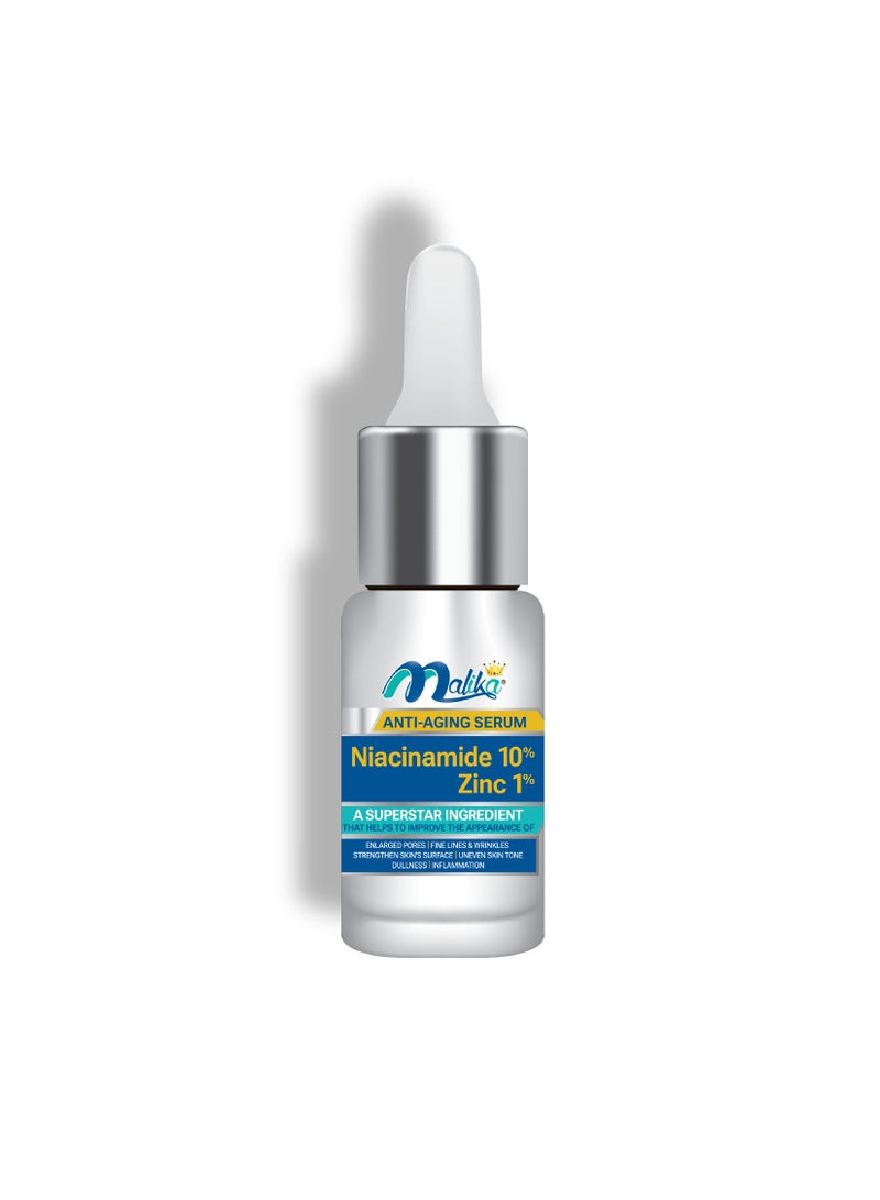 Malika Niacinamide 10% + Zinc 1% Serum 5ml - Image 2