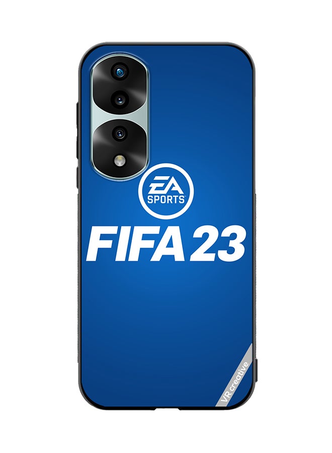 VR CREATIVE Protective Case Cover For Honor 70 Pro Fifa 23 Blue Ea Design Multicolour - Image 1