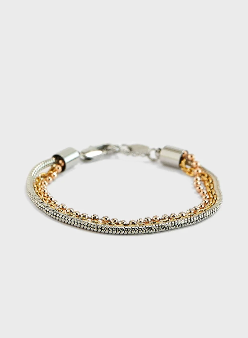 FOSSIL Layered Bracelet Set