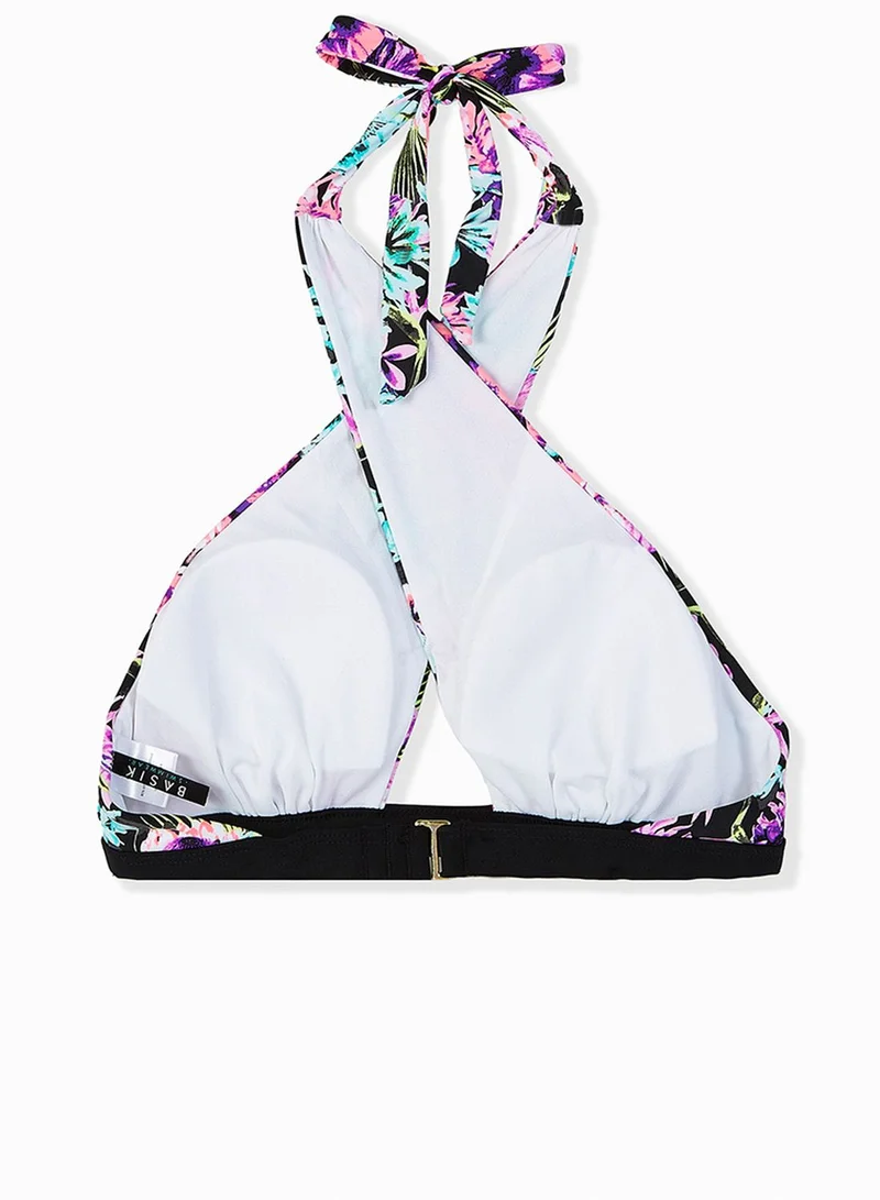 Fashion Union Cross Wrap Bikini Top