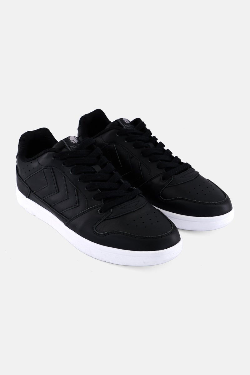 Hummel Men Power Play Lace Up Walking Shoes, Black - Image 1