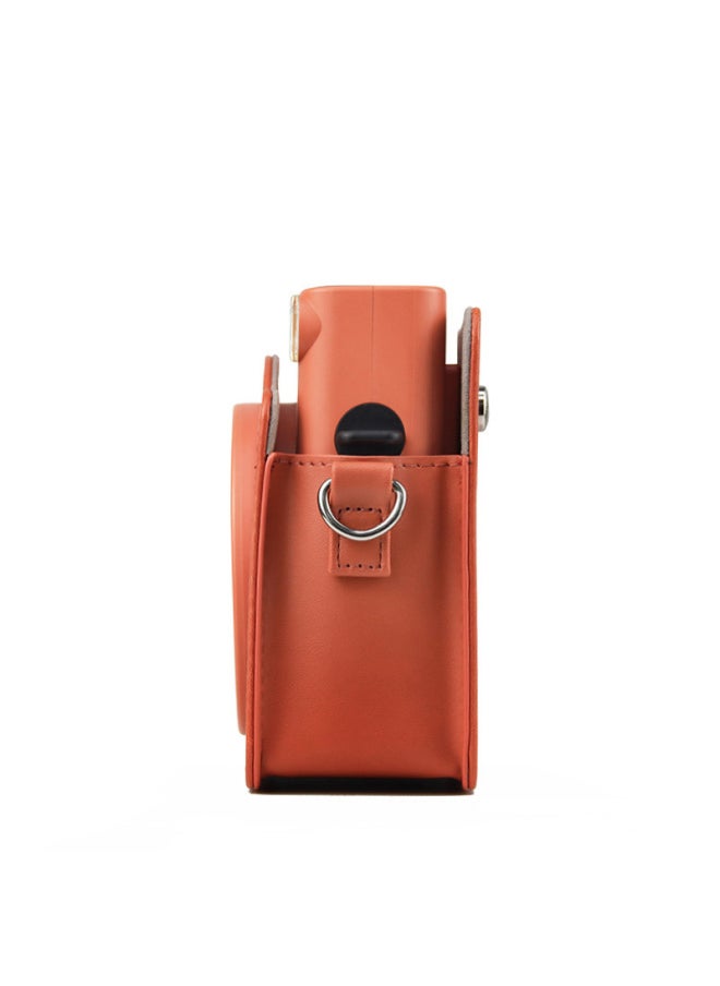 Generic Suitable For Polaroid SQ1 Solid Color Camera Bag Square Camera Anti-scratch Protection Storage Digital Fitted Camera Bag-Color:Ochre Orange  - Image 5