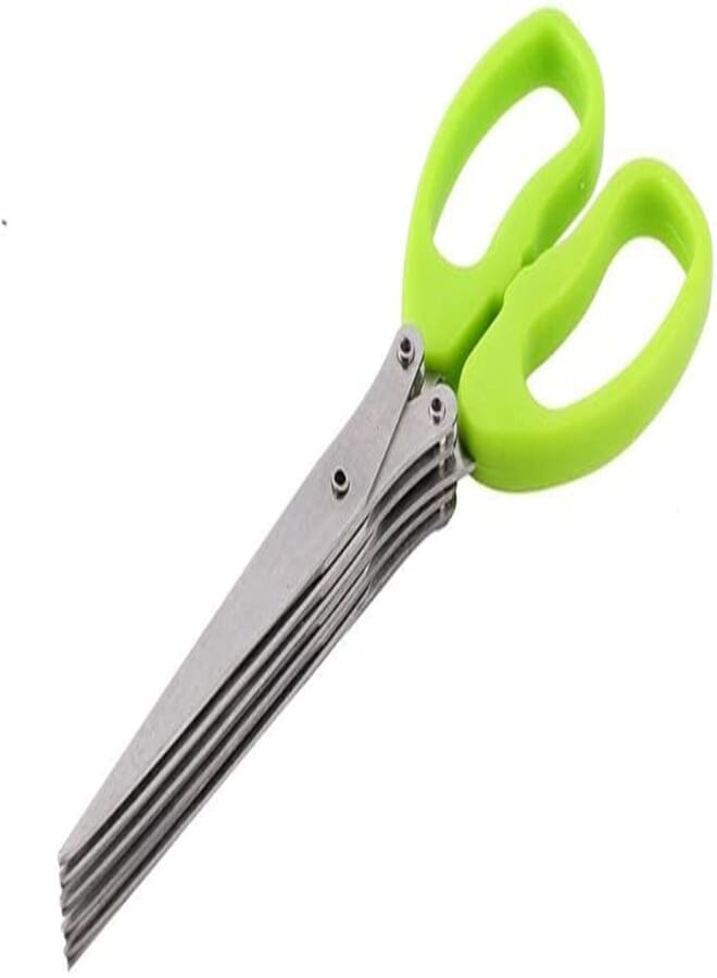 Multi-Functional Stainless Steel Kitchen 5 Layers Scissors