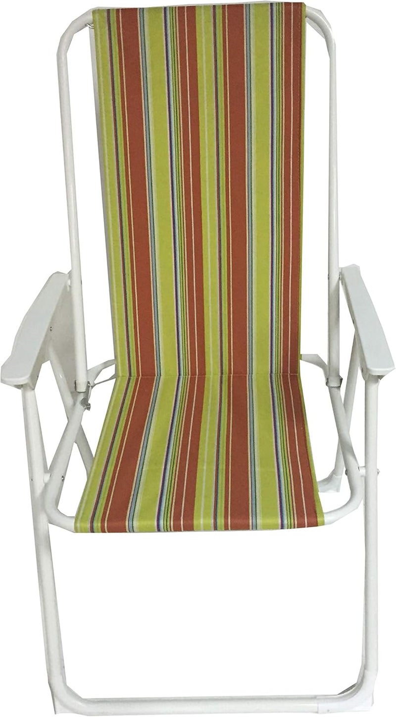 Procamp Stripe Foldable Chair Polyester fabric metal frame PRO000017 - Image 3
