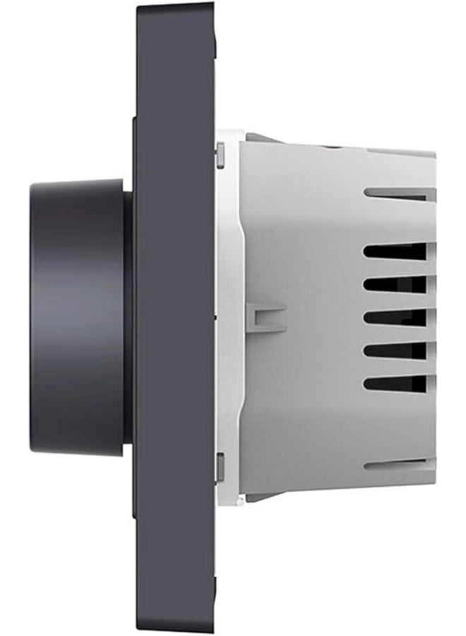 Aqara Dimmer Switch H2 EU,Thread/Zigbee Protocol,2-in-1 Neutral,Single Switch,200W,for dimmable LED/CFL/incandescent/Halogen/ELV Lights,Supports Apple ,Google and Matter,Black - Image 4