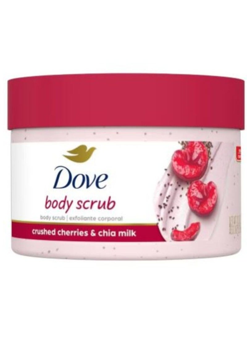 دوف مقشر للجسم بالكرز المطحون وحليب الشيا 298 جرام - Image 3