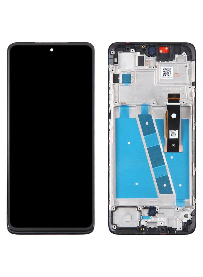 إيروريكس شاشة LCD أصلية بديلة لهاتف Motorola Moto G72 مع محول رقمي كامل مع إطار - Image 2