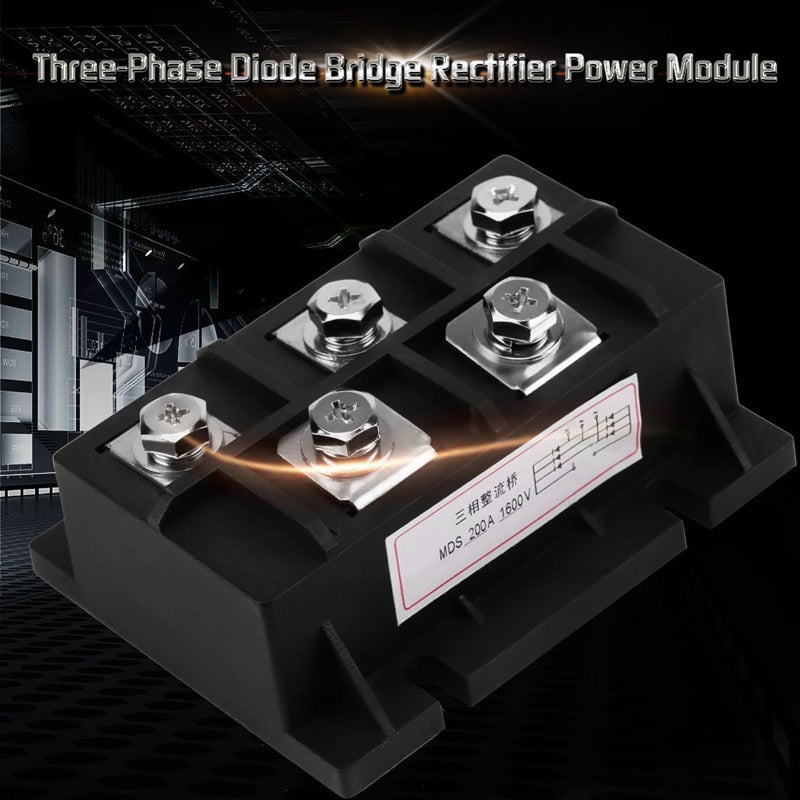 Three Phase Diode Bridge Rectifier: 200A Silicon Power Module - Stable Performance Power Supply Rectifier for AC to DC Conversion - Image 5