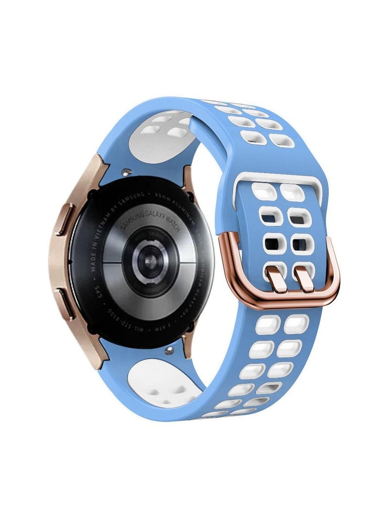 Sillicone Strap Compatible for  Watch 4 40MM,42MM,44MM,46MM/ Watch 4 Classsic Smart Watch Strap