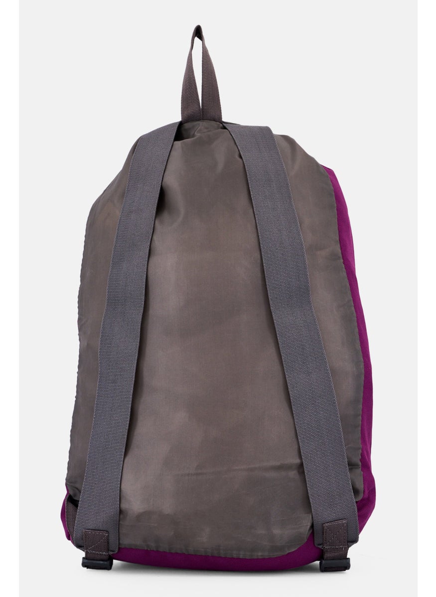 PUMA Women Brand Logo Drawstring Bag, Purple  - Image 2