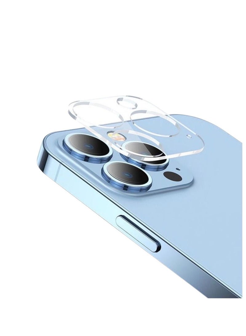 3in1 Magsafe Blue Cover And 2 Piece Tempered Glass Screen Protector With Camera Lens Protector For Apple Iphone 14Pro - Image 4